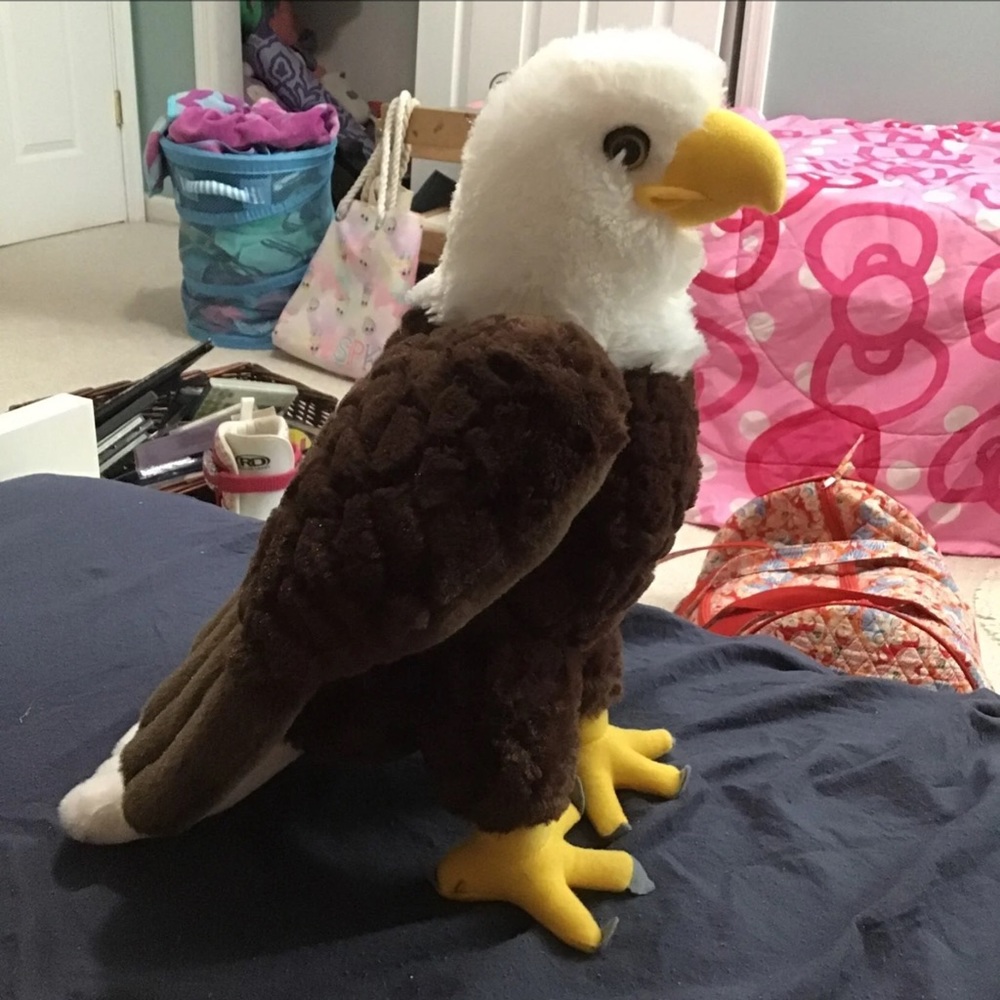 Wild America Bald Eagle Plush